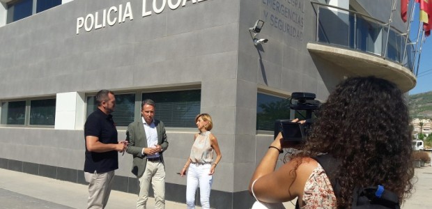 Fulgencio Gil propone un “Pacto por la Seguridad” que permita a Lorca alcanzar la ratio de 173 agentes de Policía Local establecida por la Ley