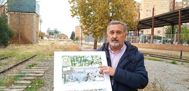 El PP propone que los terrenos que quedarán libres por el soterramiento de las vías del tren se aprovechen para espacios verdes, jardines, parques y carril bici, siguiendo el modelo de las Alamedas